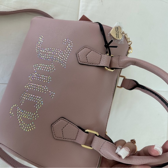 RARE juicy couture bling satchel clutch bag - Picture 12 of 13